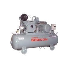 Hitachi Bebicon Oil Flooded Air Compressors 0.75P-9.5VS5A (1hp) - Click Image to Close