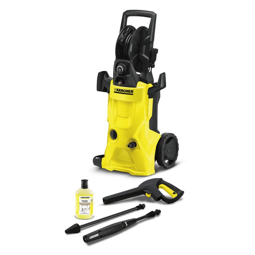 KARCHER K4 PREMIUM ECO HOME WATER-COOLED PRESSURE WASHER - Click Image to Close
