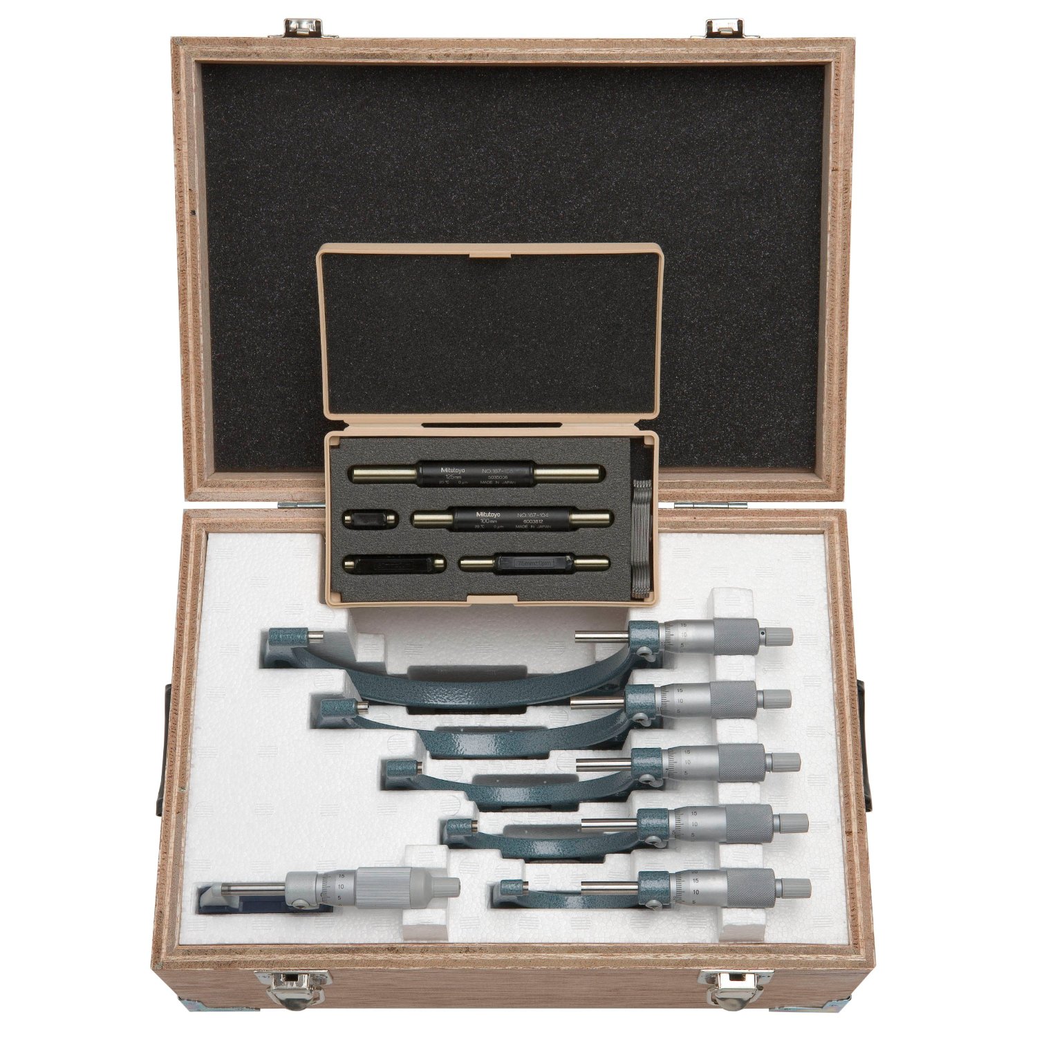 Mitutoyo 103-913-31 Outside Micrometer Set - Click Image to Close