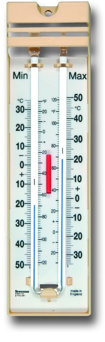 Quick Set Max Min Thermometer C&F 12/403/3 - Click Image to Close