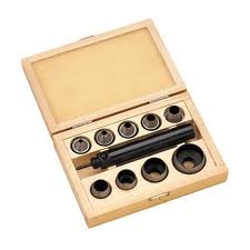 Interchangeable 10-Pieces Hollow Punch Set 5-32mm - 12077 - Click Image to Close