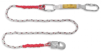Polyamide Lanyard with Energy Absorber - EV260-SH - Click Image to Close