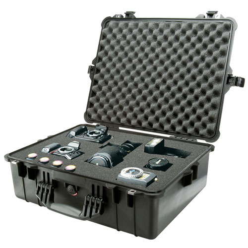PELICAN 1600-000-001 HARD CASE WITH FOAM - Click Image to Close