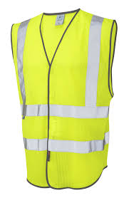 REMAX 99-SV102G ZIPPER FRONT REFLECTIVE SAFETY VEST - Click Image to Close