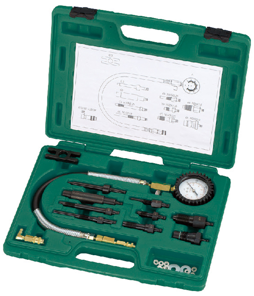 DIESEL ENGINE COMPRESSION TESTER SET (CARS) AI020051 - Click Image to Close