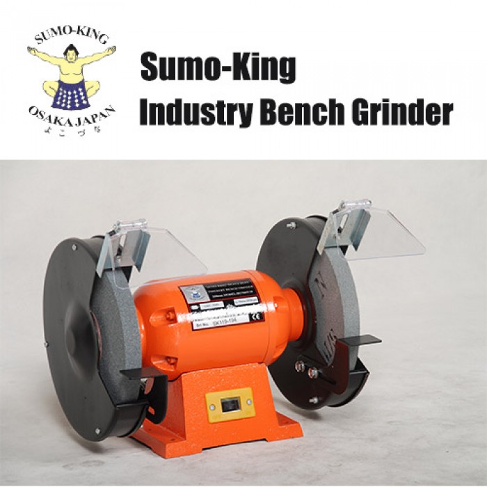 SUMO KING 8"650W HEAVY DUTY INDUSTRY BENCH GRINDER BG8650W - Click Image to Close