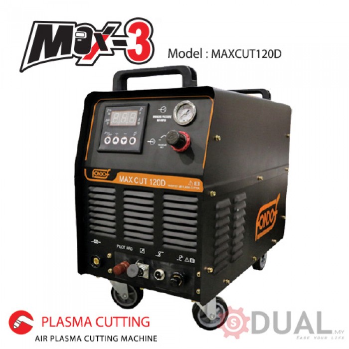 MAX-3 120A PAW PLASMA AIR CUTTING MACHINE MAXCUT120D - Click Image to Close