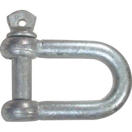 5mm DEE SHACKLE BZP-ELECTRO GALV(PK-4) MTL9784320K - Click Image to Close