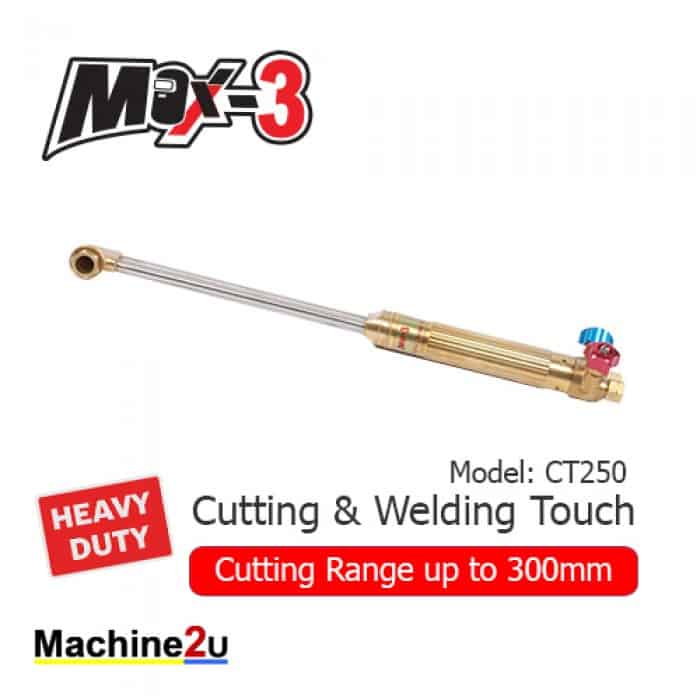 MAX3 HEAVY DUTY HAND CUTTING & WELDING TORCH (BRITISH STYLE) - Click Image to Close