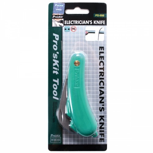 Pro'skit PD-998 Electrician's Knife - Click Image to Close