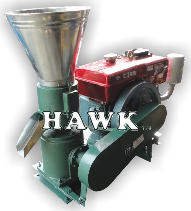 Hawk Pellet Mill PM150A - Click Image to Close