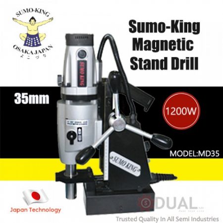 SUMO KING 35MM MAGNETIC DRIL C/W DRILL - Click Image to Close