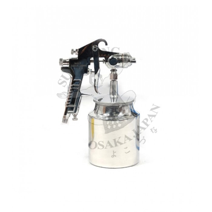 SUMO KING 1.5MM PROFESSIONAL SPRAY GUN C/W CUP (GRAVITY) - Click Image to Close