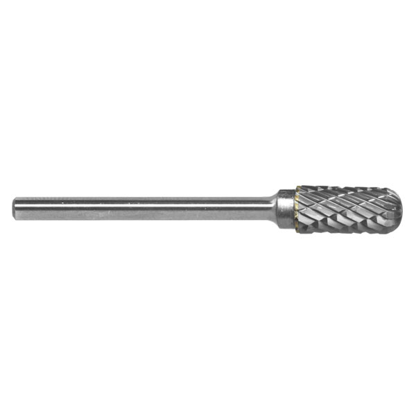 MERWIN 65-CB511 3MM CYLINDER WITH RADIUS END CARBIDE BURR - Click Image to Close