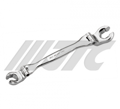 JTC-5134 DOUBLE FLEXIBLE FLARE NUT WRENCH - Click Image to Close