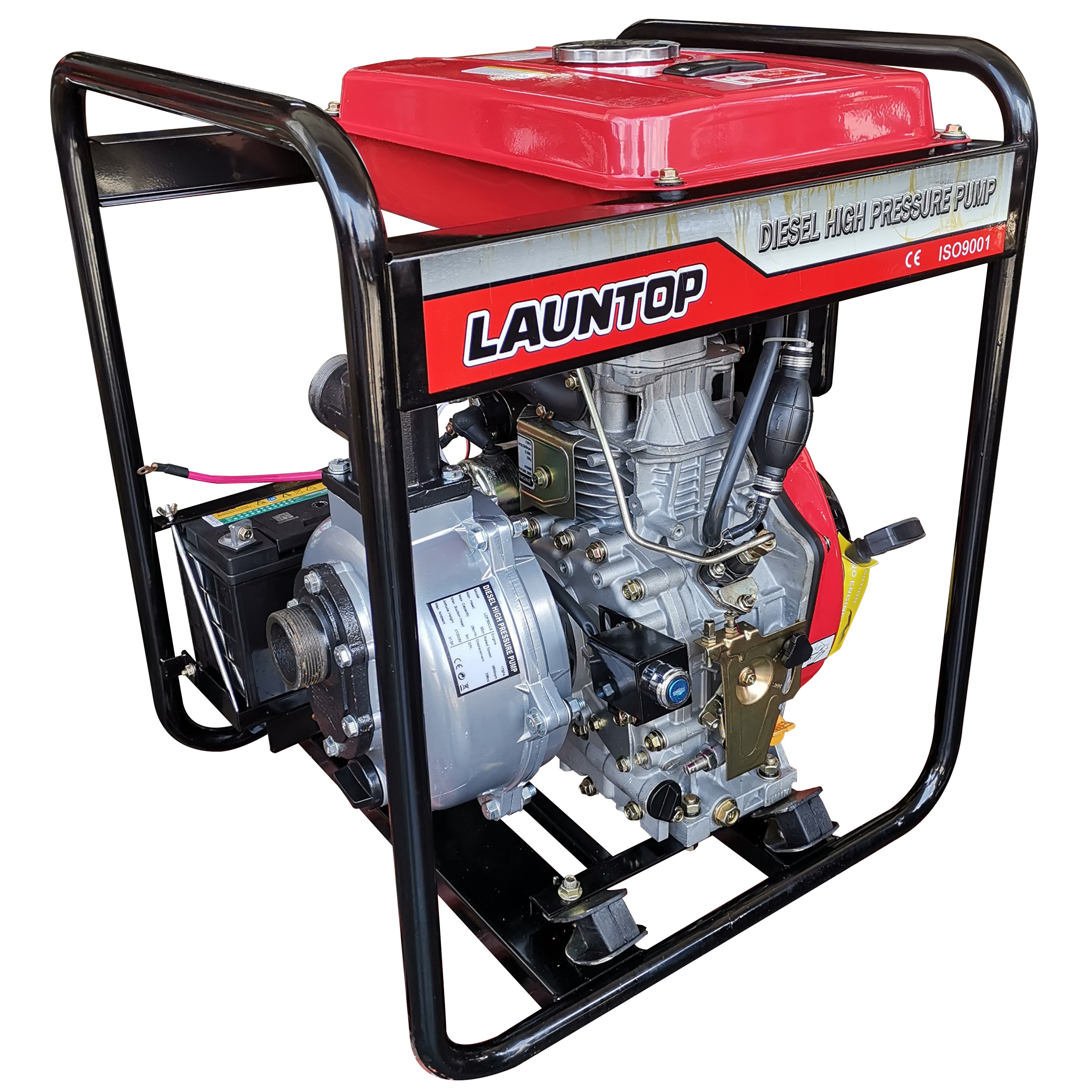 Launtop LDF80CLE: Water Pump with Diesel Engine - Click Image to Close