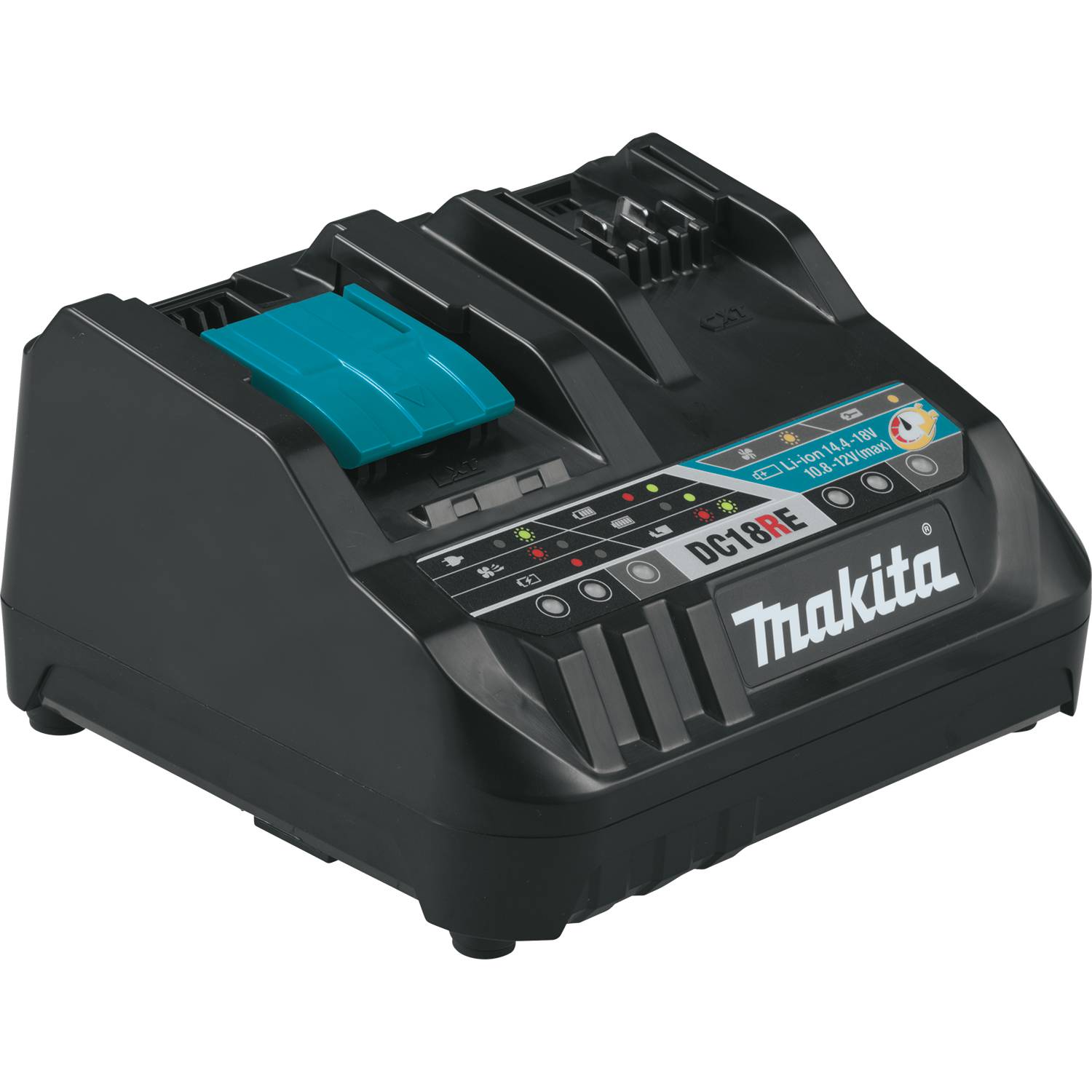 Makita DC18RE: Two Port Multi Fast Charger - Click Image to Close