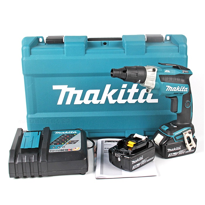 Makita DFS251RFE: Cordless Tek Screw Driver , Hex Shank 1/4",18V - Click Image to Close