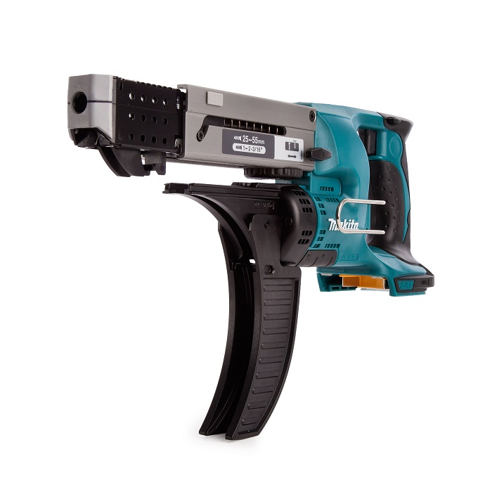 Makita DFR550Z: Cordless Auto-Feed Screw Driver , Hex Shank 1/4" - Click Image to Close
