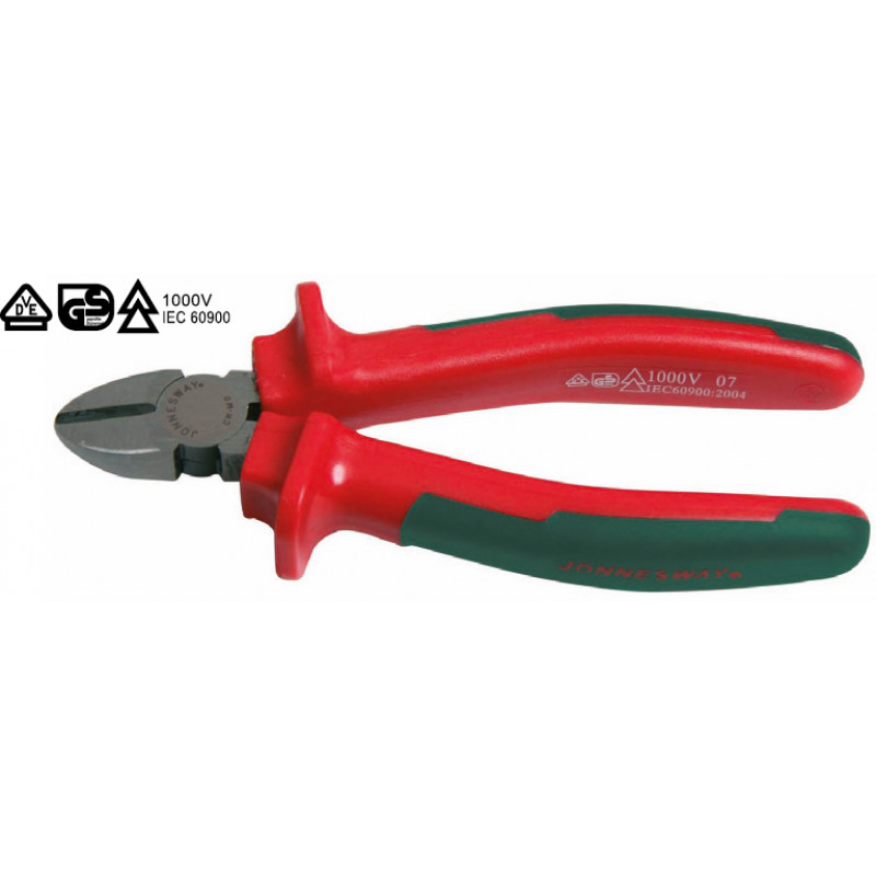 INSULATED DIAGONAL CUTTING PLIERS - Click Image to Close
