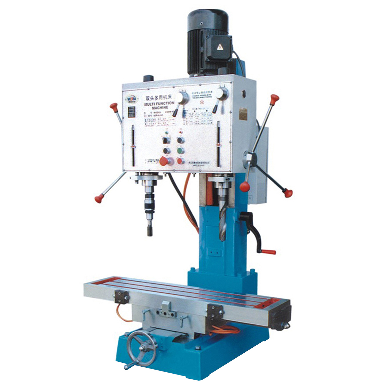 Xest Ling ZXSM45A: Double Spindle, Drill:31mm, Tapping:M33 - Click Image to Close
