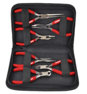 KENNEDY MICRO NIPPERS/PLIERS SET(6PC) KEN5587470K - Click Image to Close