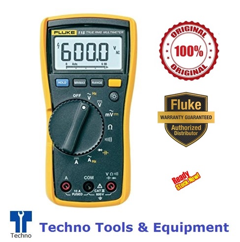 FLUKE 115 Electrician?? Multimeter With Non-Contact Voltage - Click Image to Close