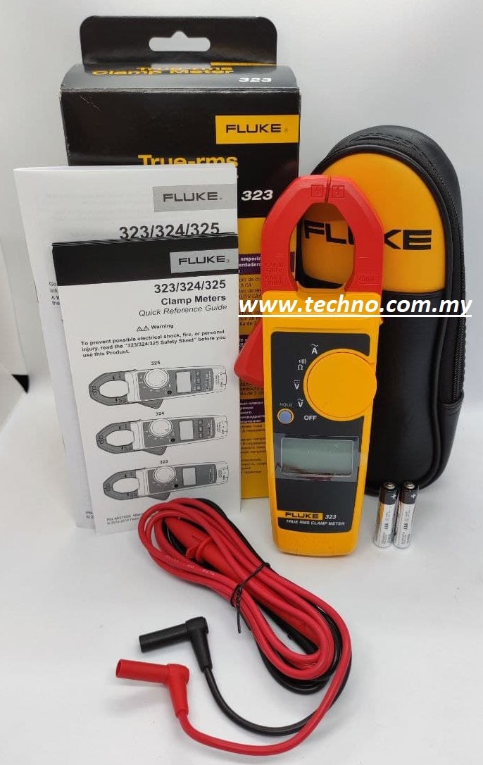 Fluke 323 AC True-rms Clamp Meters - Click Image to Close