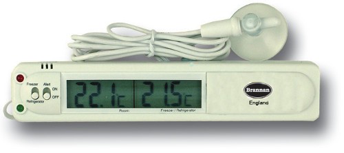 Digital Freezer or Fridge Thermometer with Alarm 22/400/3 - Click Image to Close