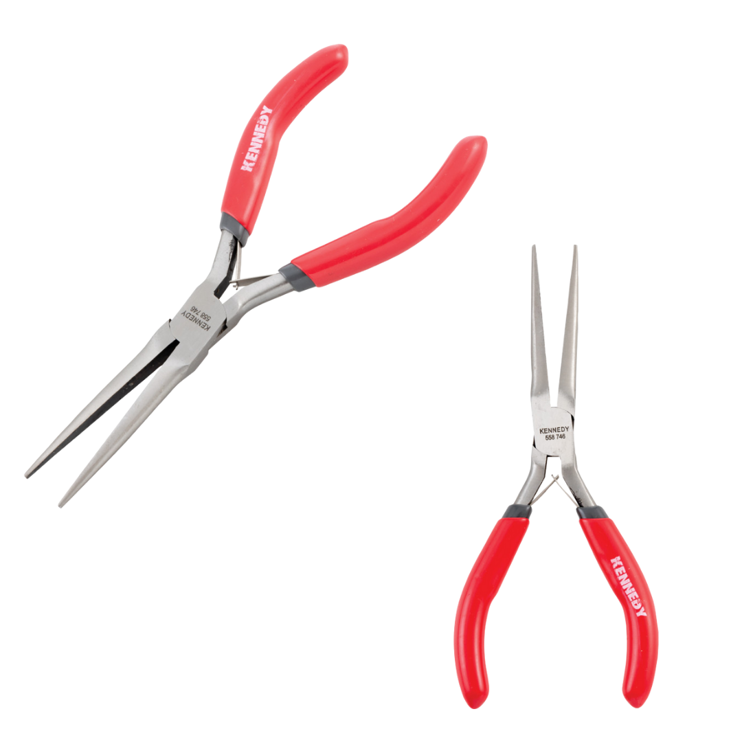 KENNEDY KEN5587460K 150mm/6" MICRO PLIERS - NEEDLE NOSE - Click Image to Close