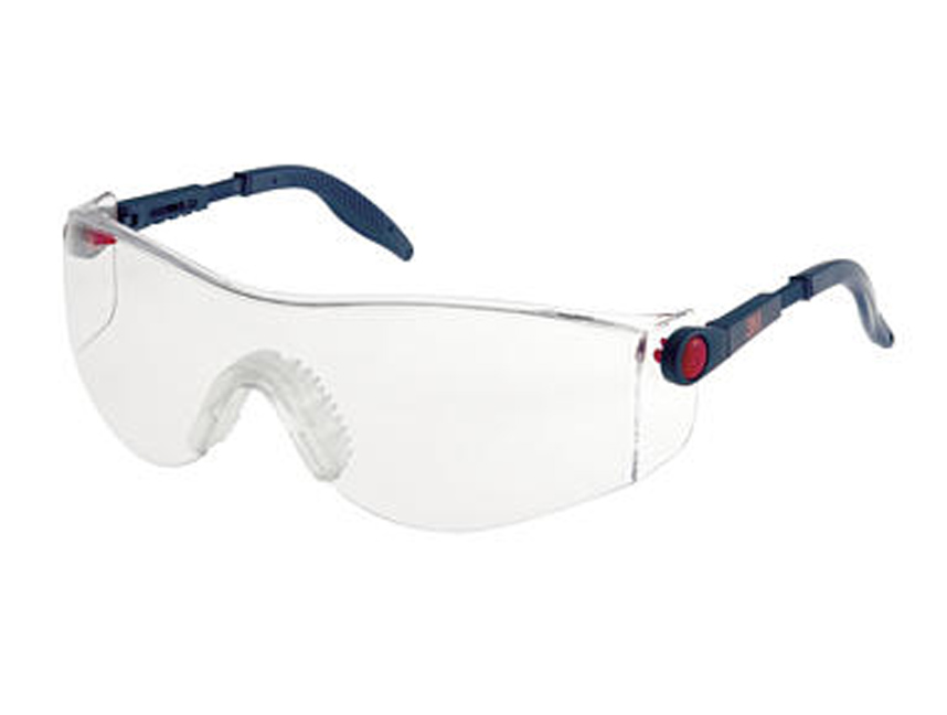 3M 2730 Comfort Safety Eyewea (Blue Frame / Clear Lens) - Click Image to Close