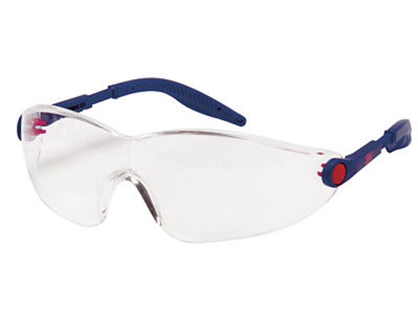 3M 2740 Comfort Safety Eyewea (Blue Frame / Clear Lens). - Click Image to Close