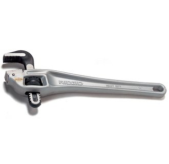 2" Capacity Aluminum Offset Pipe Wrench - Click Image to Close