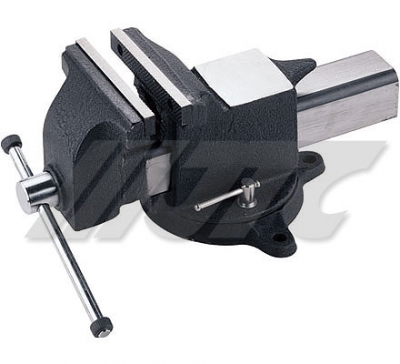 JTC3122 CAST STEEL SWIVEL BENCH VISE 5" - Click Image to Close