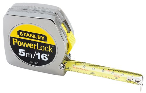STANLEY 33-158 5m/16 x 3/4-INCH POWERL LOCK® TAPE RULE - Click Image to Close