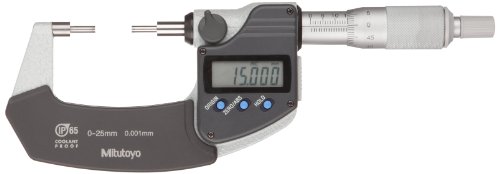 MITUTOYO 331-251 Spilne Micrometer type A 0-25mm/0,001mm - Click Image to Close