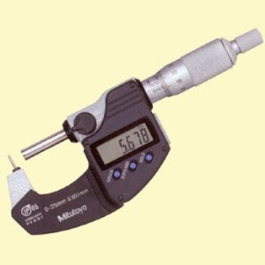 MITUTOYO 395-261 Digimatic Cylindrical Anvil Micrometer type A 0 - Click Image to Close