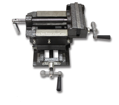Heavy Duty Universal 2Way Cross Slide Drill Press Vise (4001H) - Click Image to Close
