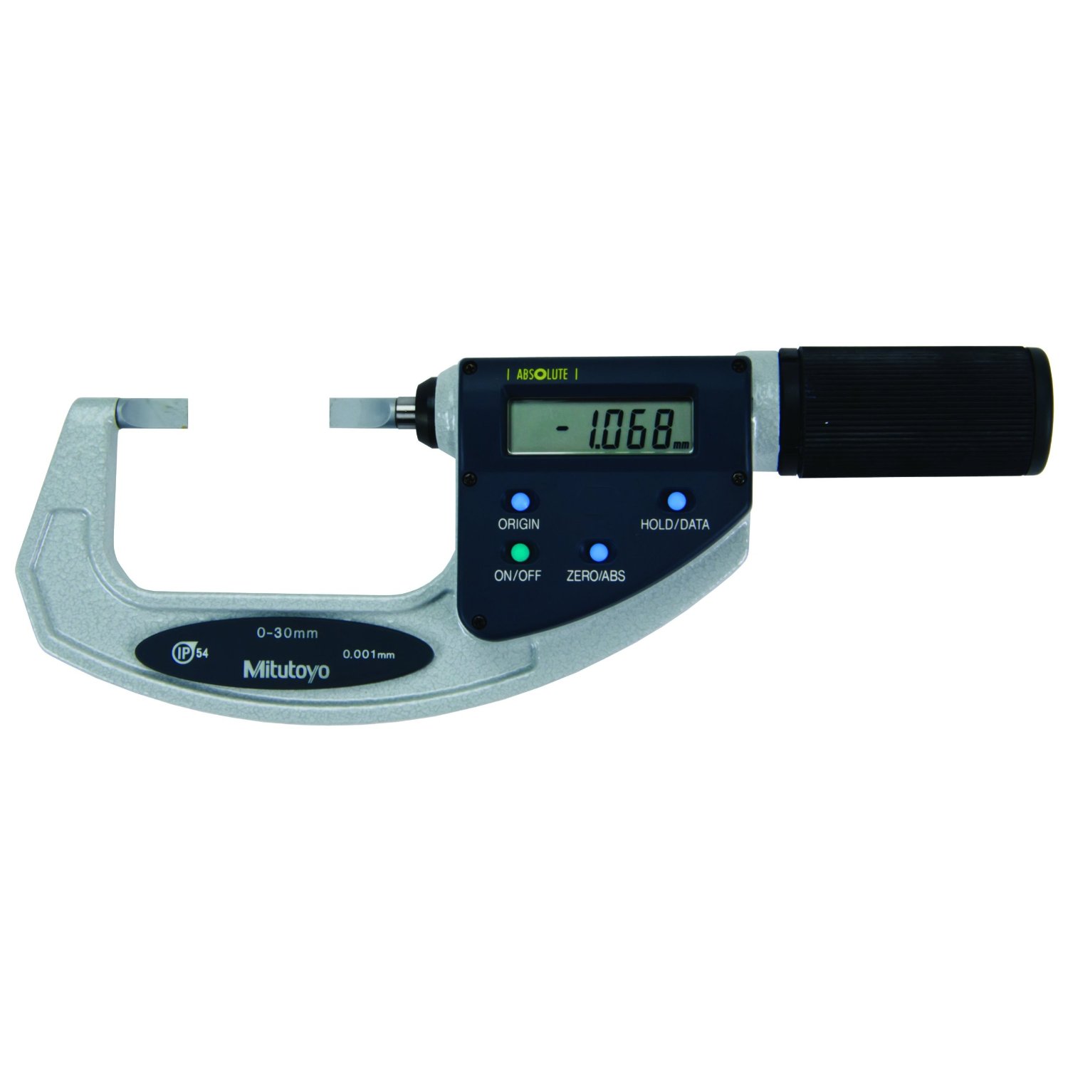 Mitutoyo 422-411 LCD Quickmike Type Blade Micrometer - Click Image to Close