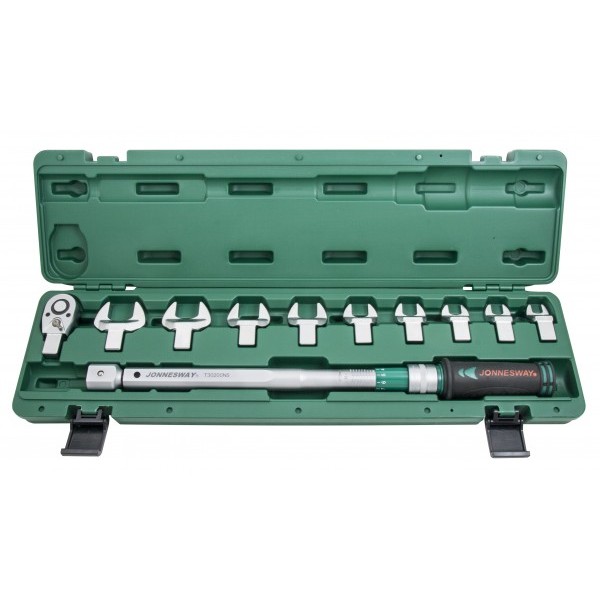JONNESWAY T30200NS 11PCS INTERCHANGEABLE TORQUE WRENCH SET - Click Image to Close