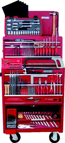 KENNEDY KEN5950550K 208 Piece Apprentice Engineer's Tool Kit - Click Image to Close