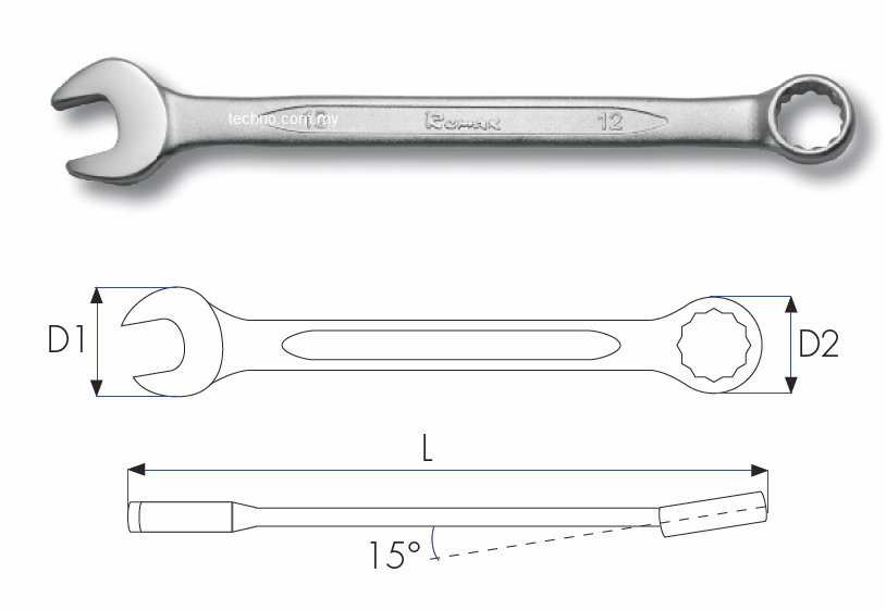 Remax Combination Wrench 18mm - Click Image to Close