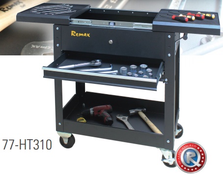 REMAX 2 DRAWERS TOOL CART (77-HT310 ) - Click Image to Close
