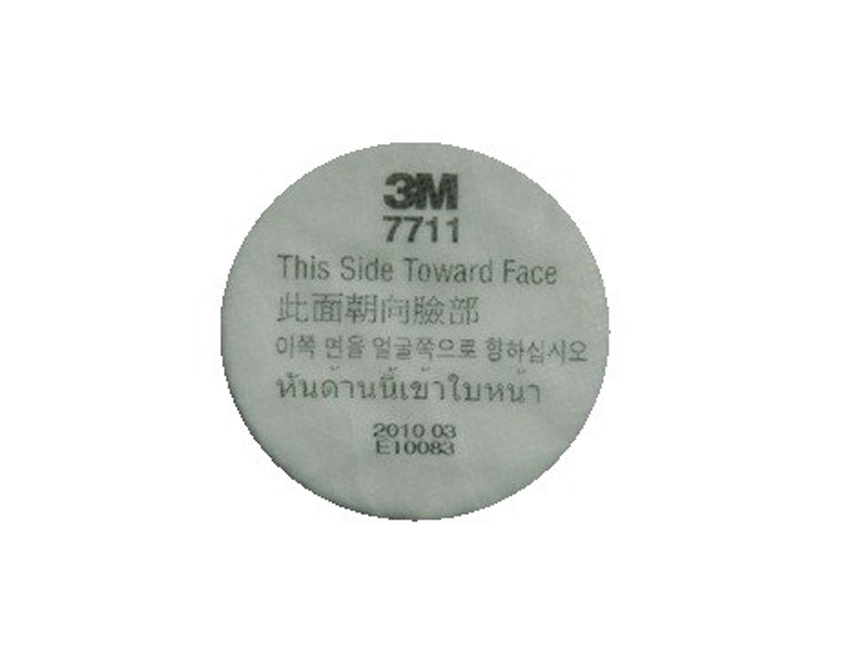 3M 7711 Pre-Filter For 7700 Series Respirator - Click Image to Close