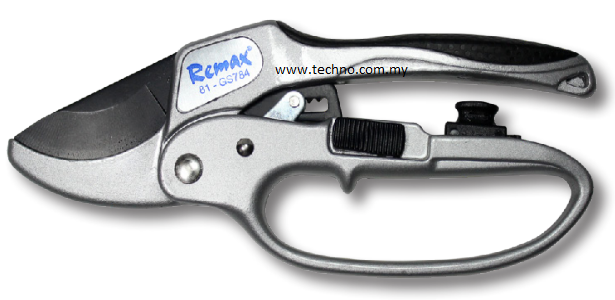 REMAX 81-GS784 POWER RATCHET PRUNING SHEAR - Click Image to Close