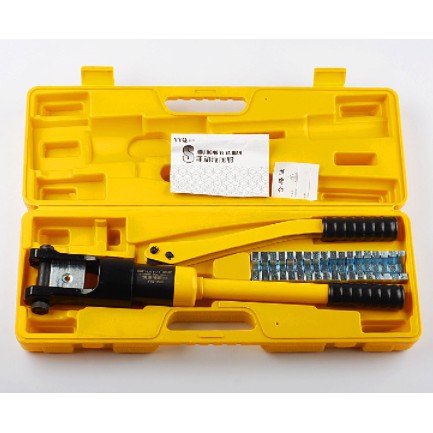 10 Ton Hydraulic Wire Battery Cable Lug Terminal Crimper - Click Image to Close