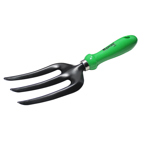 REMAX 10-1/2" GARDEN FORK WITH PLASTIC HANDLE - Click Image to Close