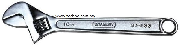 STANLEY ST87-433-1 ADJUSTABLE WRENCH 10" 250MM - Click Image to Close