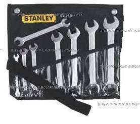 STANLEY Double Open End Wrench Set code: STANLEY 87-712-1 - Click Image to Close