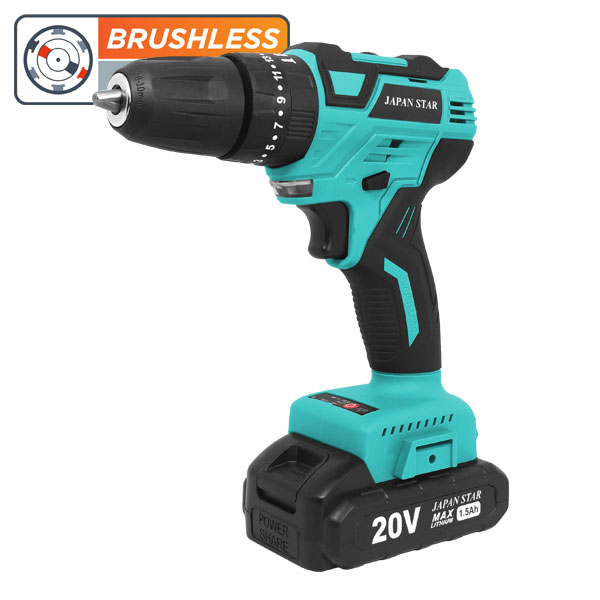 JAPAN STAR 20V IMPACT DRIVER DRILL (BRUSHLESS) - Click Image to Close